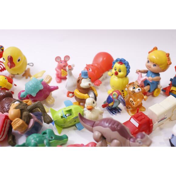 Vintage, Wind-up, Toy, Lot, Small, Figures, Walking, Movable, ~ 250929-WH 761 - Picture 5 of 5